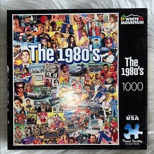 White Mountain 1000-Piece 1989’s Jigsaw Puzzle